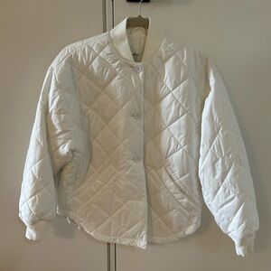 Wilfred insulated jacket white size 1